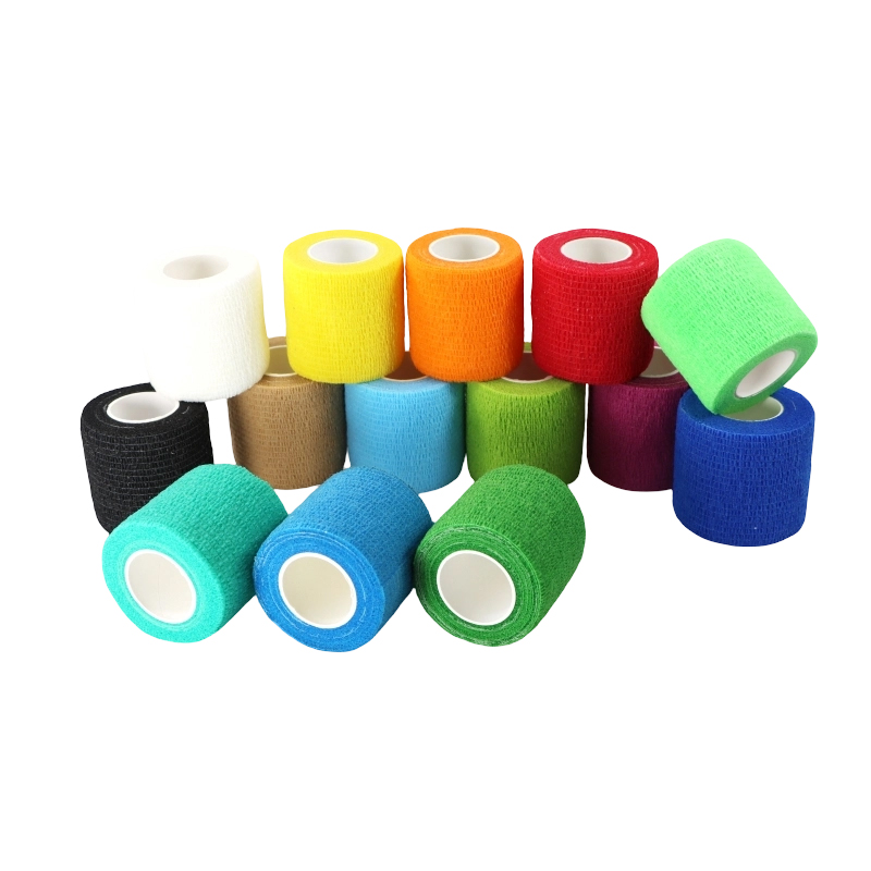 Zwart gewichtheffen licht stretchverband